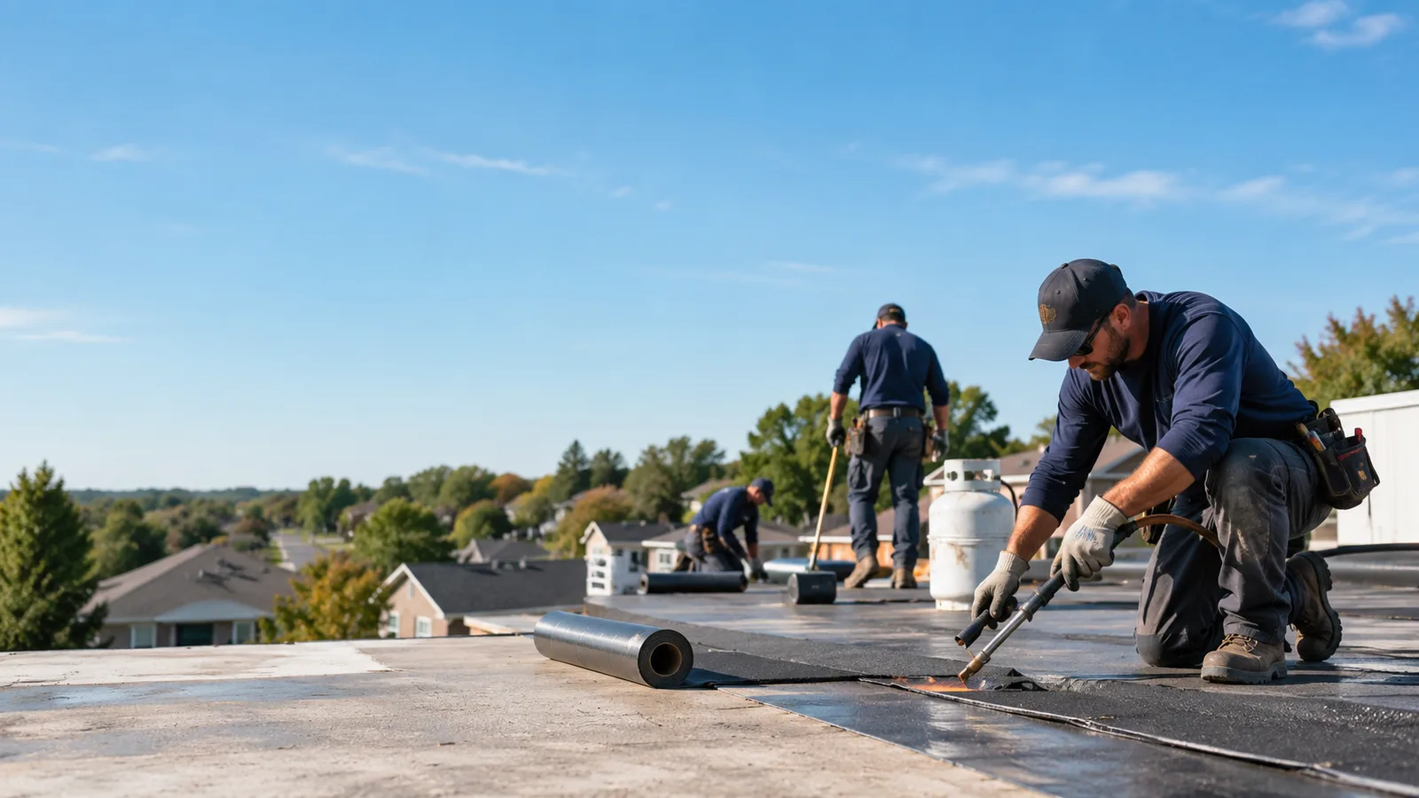 Flat Roof Leak Repair providers in Bradley, OK